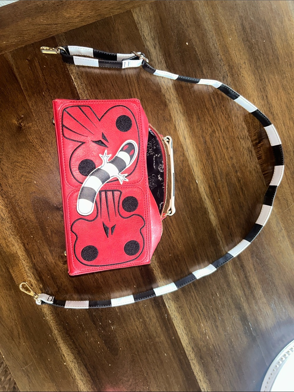 Loungefly Exclusive Disney NBC Oogie Boogie Dice Crossbody Bag